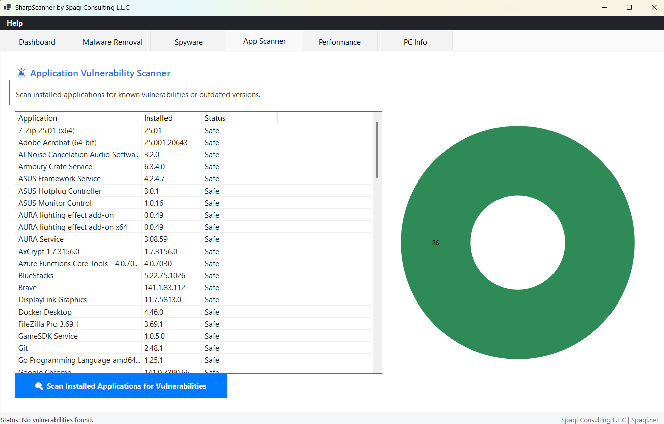 Application Scanner