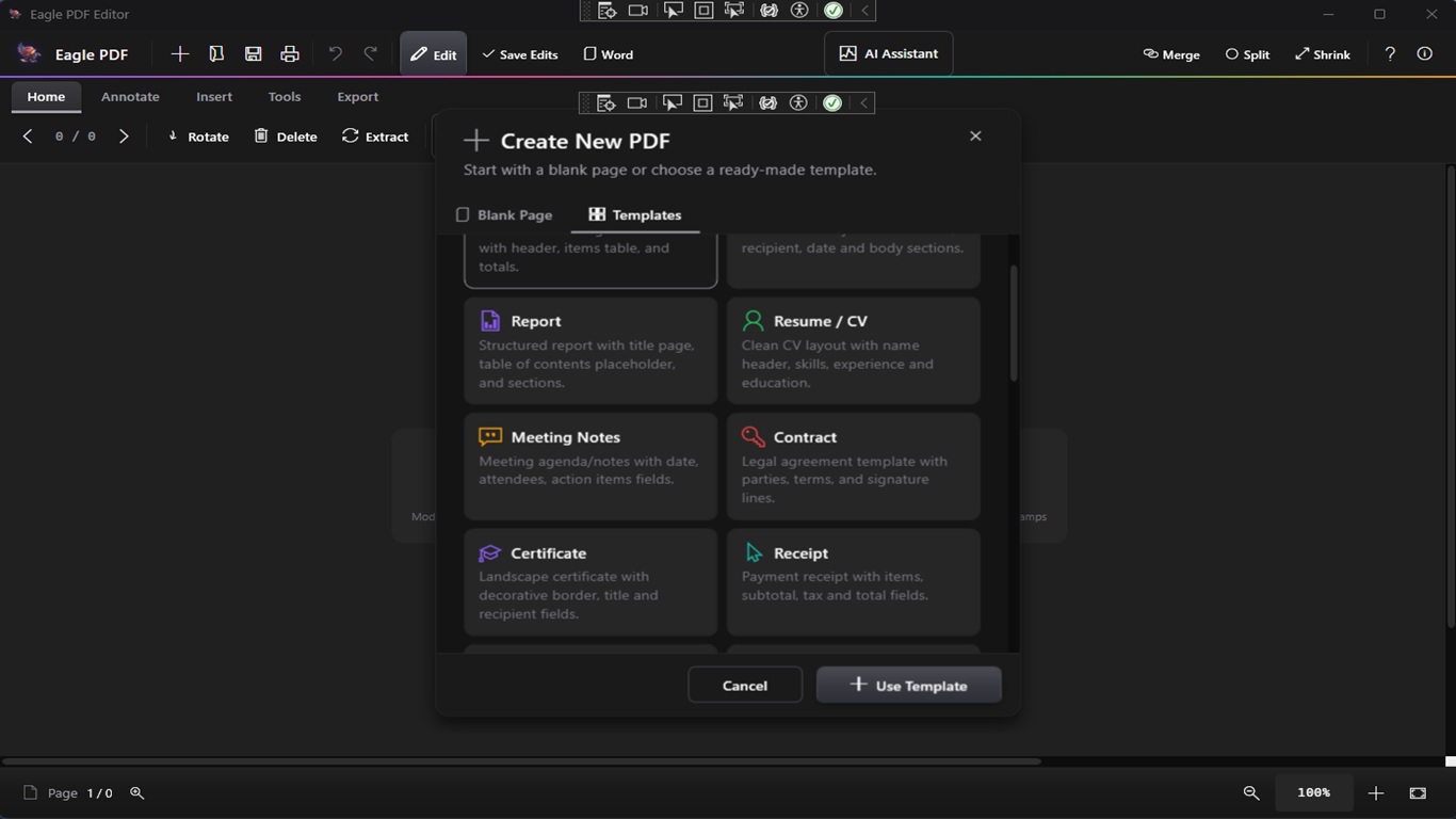Eagle PDF Editor - Annotation tools and highlights