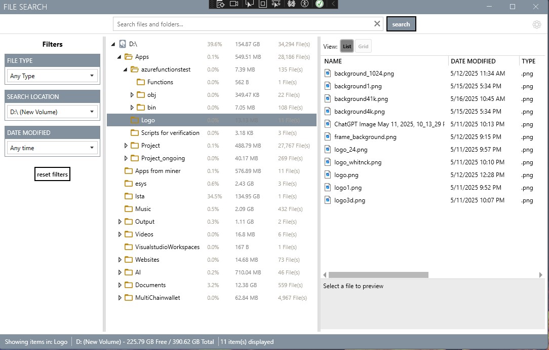 File Search Software