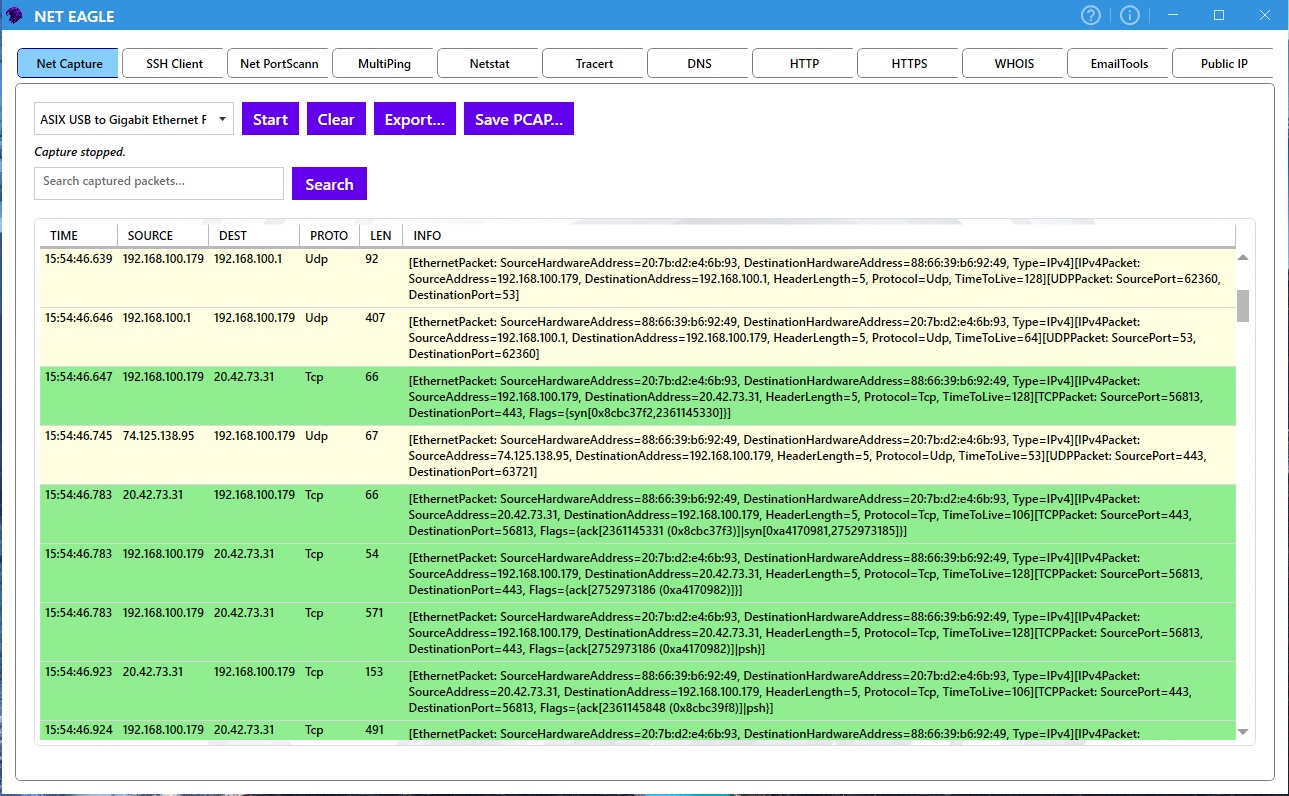 Net Eagle Screenshot 1