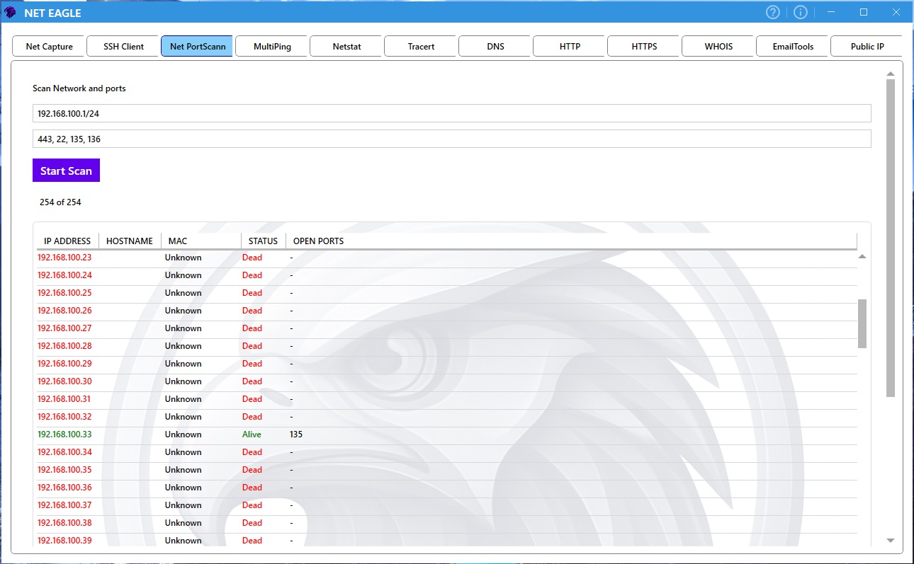 Net Eagle Screenshot 2